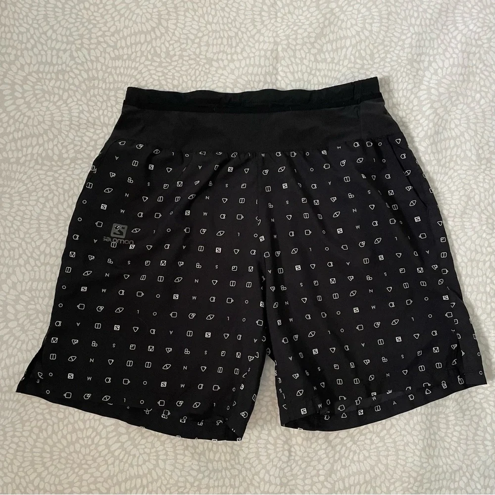 SALOMON XA Men’s Training Shorts Size Large - Picture 1 of 7